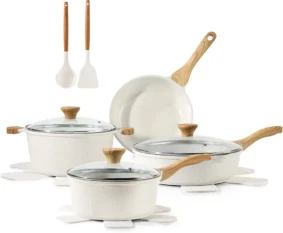 SENSARTE 13-Piece Ceramic Cookware Set