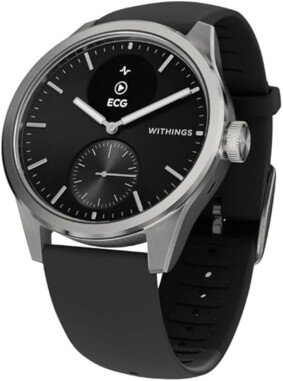 Withings ScanWatch 2 - Hybrid Smart Watch, Heart Rate Monitoring, Fitness Tracker, Cycle Tracker, Sleep Monitoring, GPS Tracker, 30-Day Battery Life, Android & Apple Compatible, HSA/FSA