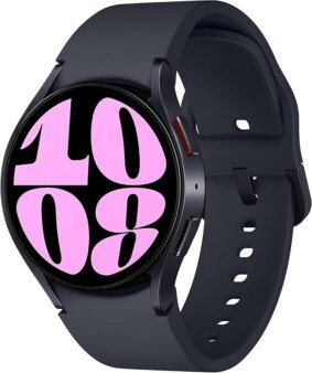 Samsung Galaxy Watch 6 44mm Bluetooth Smartwatch, Fitness Tracker, Personalized HR Zones, Advanced Sleep Coaching, Heart Monitor, BIA Sensor, Health Wellness Insights, Big Screen, US Version, Graphite
