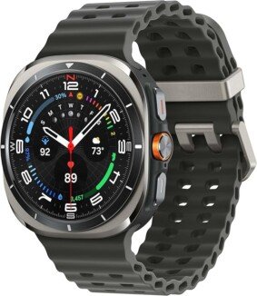 Samsung Galaxy Watch Ultra 47mm LTE AI Smartwatch w/Energy Score, Wellness Tips, Heart Rate Tracking, Sleep Monitor, Fitness Tracker, GPS, 2024,Titanium Silver [US Version, 1Yr Manufacturer Warranty]