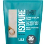 Isopure Collagen Peptides Powder, Lactose Free, Gluten Free, with Vitamin C, Unflavored, 20g Collagen Peptides Per Serving, 1.42 Lb, 28 Servings
