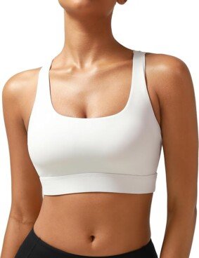 RUNNING GIRL High Impact Sports Bras for Women
