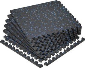 SUPERJARE 0.79 Inch Gym Flooring for Home Gym