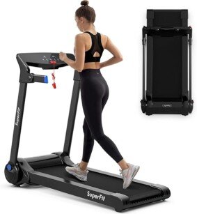 3.0HP Motorized Folding Treadmill
