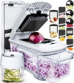 Fullstar All-in-1 Vegetable Chopper and Mandoline Slicer for Kitchen