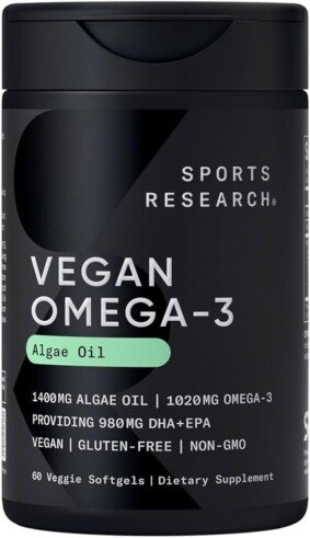 Sports Research® Vegan Omega-3 Fish Oil