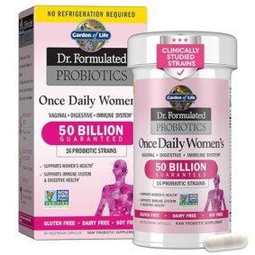 Garden of Life Once Daily Dr. Formulated Probiotics for Women