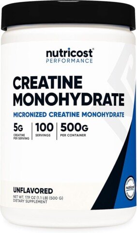 Nutricost Creatine Monohydrate Micronized Powder