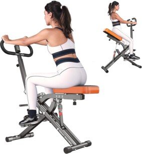 SogesHome Squat Machines Rowing Machine