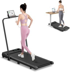 Walking Pad, 5MPH Under Desk Portable Treadmill