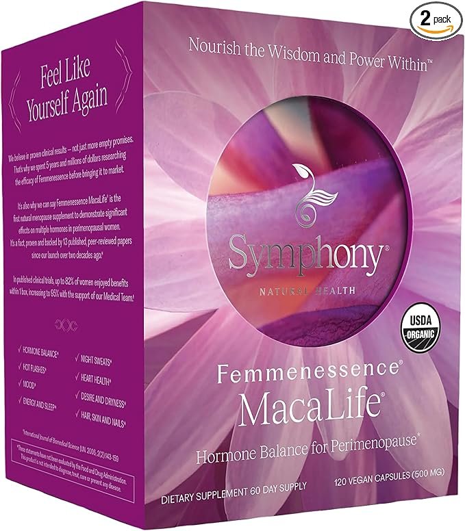 Femmenessence® MacaLife® – Clinically Proven Perimenopausal Supplement for Natural Hormone Balance