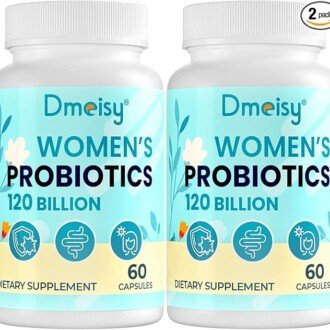120 Billion CFU Probiotic - Menopause Support Probiotics for Women