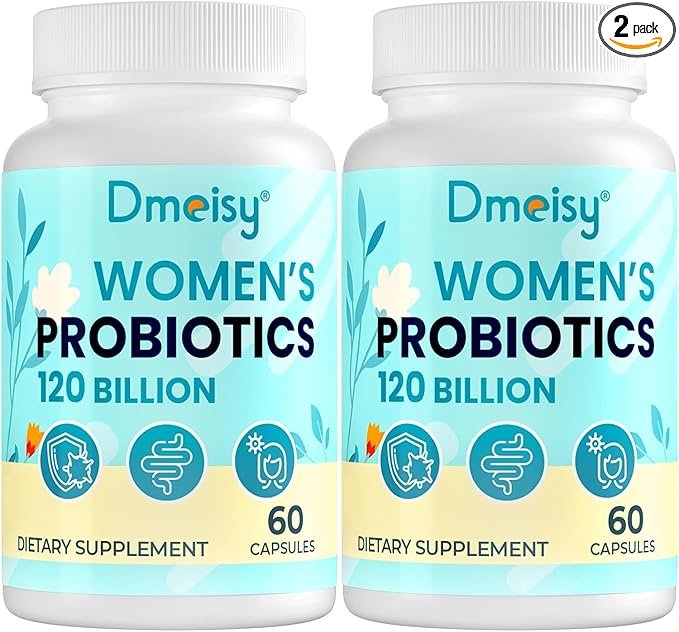 120 Billion CFU Probiotic - Menopause Support Probiotics for Women