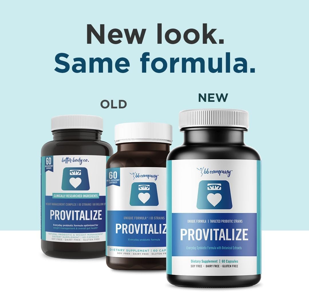 BB Company Provitalize | Womens Probiotic, Menopause | Joint Support, Sexy Midsection Curves, Digestive Health, Menopause Bloat | Turmeric Curcumin Moringa | Packaging Vary | 3 Pack - Image 7