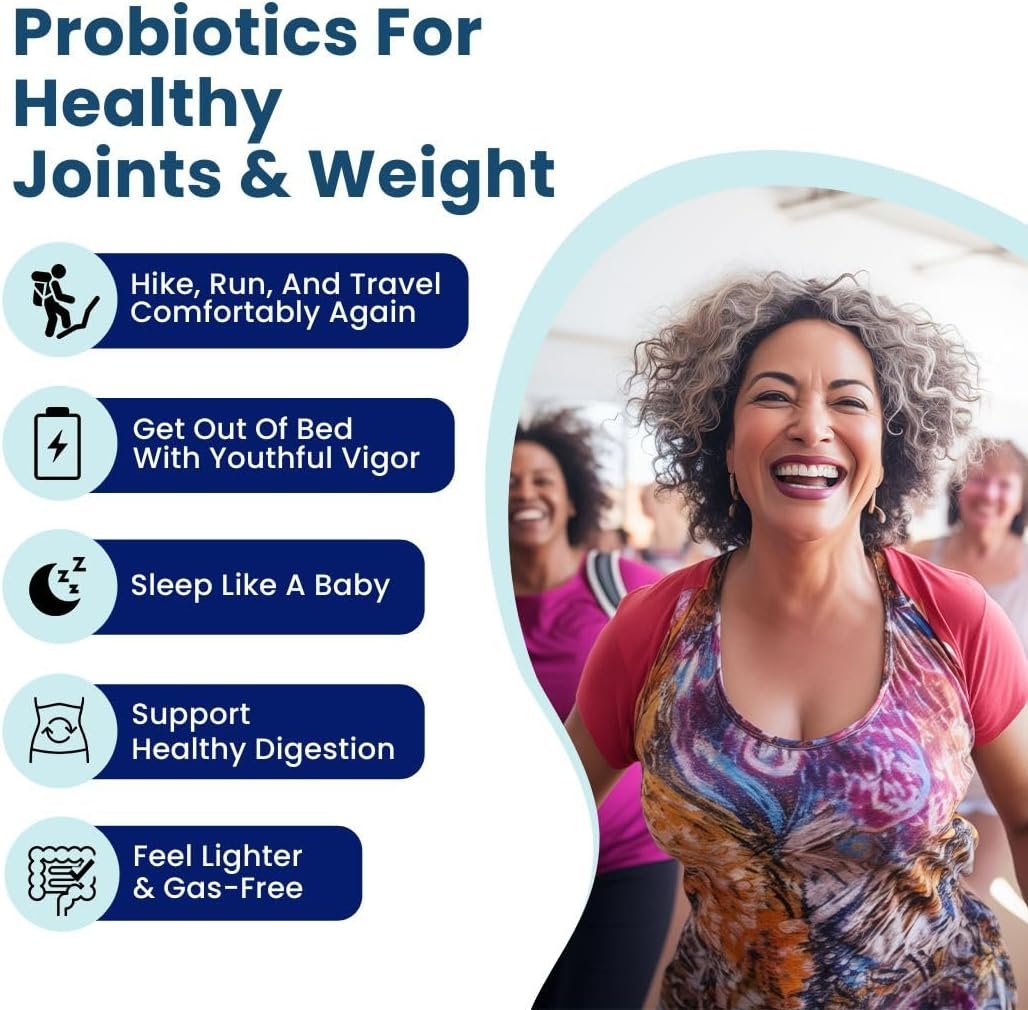 BB Company Provitalize | Womens Probiotic, Menopause | Joint Support, Sexy Midsection Curves, Digestive Health, Menopause Bloat | Turmeric Curcumin Moringa | Packaging Vary | 3 Pack - Image 6