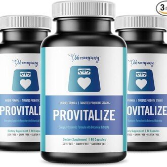 BB Company Provitalize | Womens Probiotic, Menopause | Joint Support, Sexy Midsection Curves, Digestive Health, Menopause Bloat | Turmeric Curcumin Moringa | Packaging Vary | 3 Pack